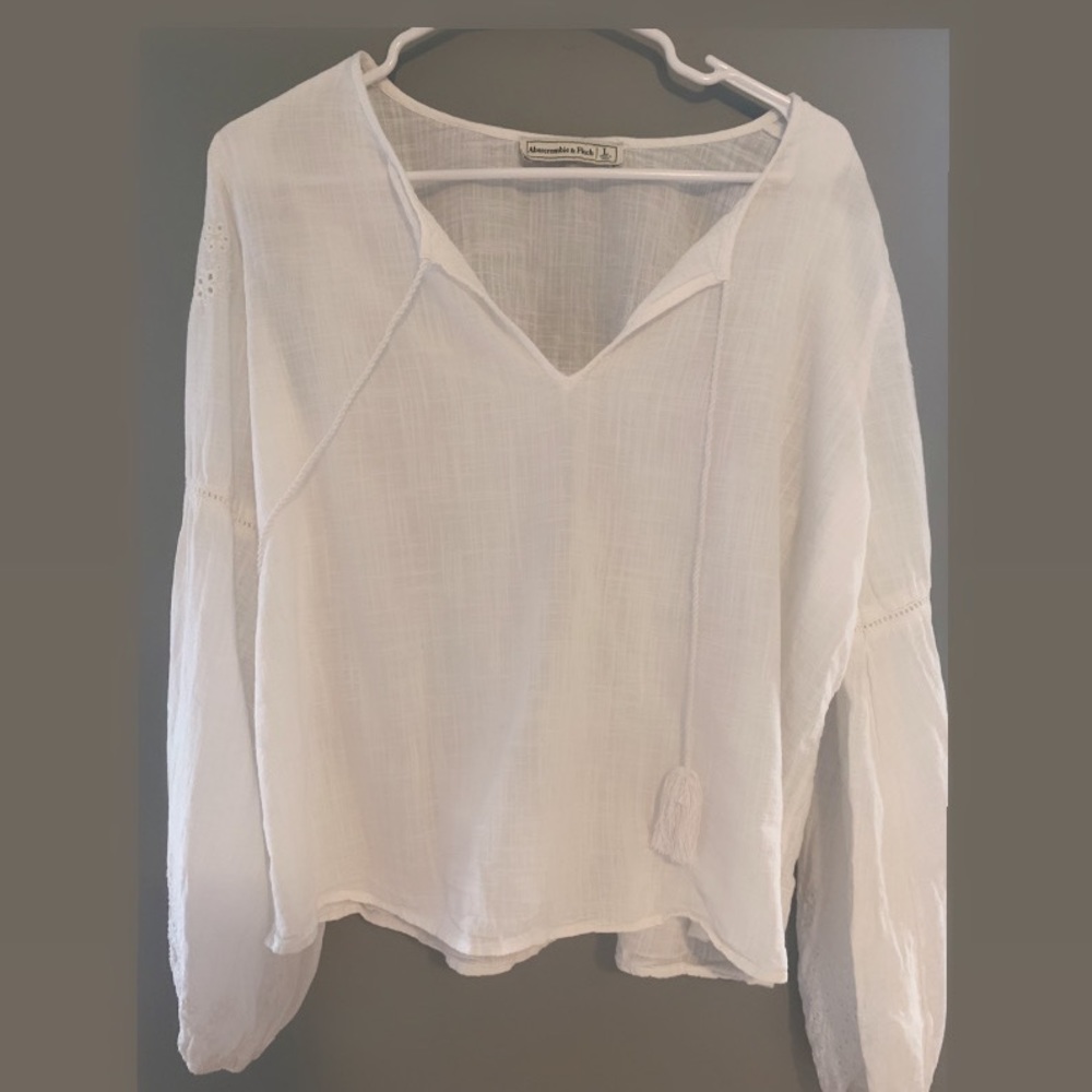 Abercrombie flowy top